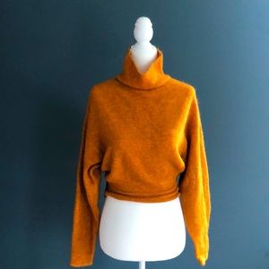 Aritzia Wilfred sweater with tie